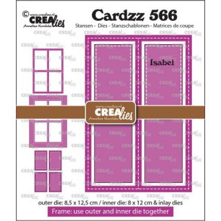 Stanzschablone Crealies Cardzz Frame & Inlay Isabel