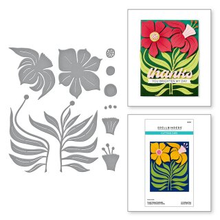 Spellbinders Fresh Picked Daffodils Etched Dies