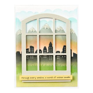 Spellbinders Background Scapes Stencils