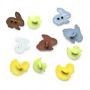 Buttons Galore Ducks & Bunnies Buttons 1,6-1,7cm