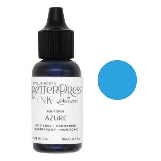 Spellbinders BetterPress Ink Reinker Azure
