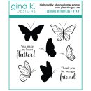 Gina K. Designs STAMPS- Delicate Butterflies