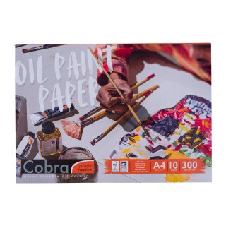Cobra Ölmalpapier A4 300 g - 10 Blatt