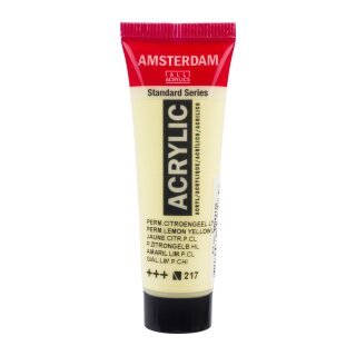 Amsterdam Standard Acrylfarbe Permanentzitronengelb Hell 217