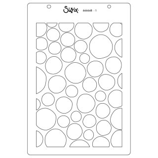 Sizzix A5 Stencil 1PK - Cosmopolitan, Ecliptic AdornmentSizzix A5 Stencil 1PK - Cosmopolitan, Ecliptic Adornment