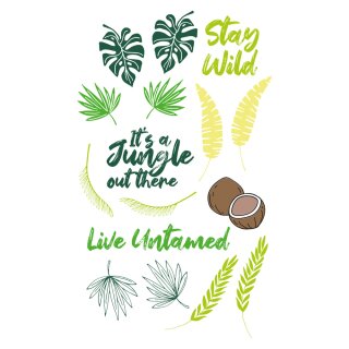 Sizzix Clear Stamps Set 18PK – Stay Wild By Catherine Pooler