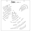 Sizzix Sizzix Layered Stencil 4PK - Fern By Sizzix