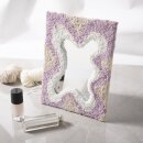 Bastelset Spiegel mit Stickerei, Komplettset