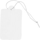 Tags, Geschenkanhänger, Preisschild, 25x40mm zu 100 Stück weiss