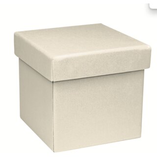 Artoz Papp-Box auadratisch White Shine