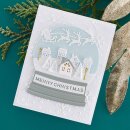Spellbinders Simons Snow Globe Etched Dies