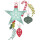 Sizzix Thinlits Die by Olivia Rose Festive Decorations 15 PCS