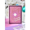 Sizzix Thinlits Die by Stacey Park Cosmopolitan Christmas, Star Bright 5 PCS