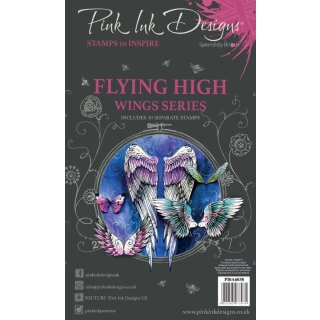 Flying High A6 Clear Stamps