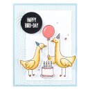 Simon Hurley Spellbinders Silly Goose Dies & Stamp Set