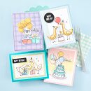 Simon Hurley Spellbinders Silly Goose Dies & Stamp Set