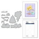 Simon Hurley Spellbinders Birthday Party Dies& Stamp