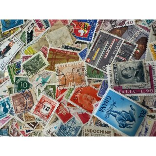 Briefmarken 20 Stück Mix alle Welt & CH