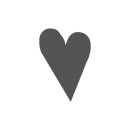 Stanzer Herz 30x42mm