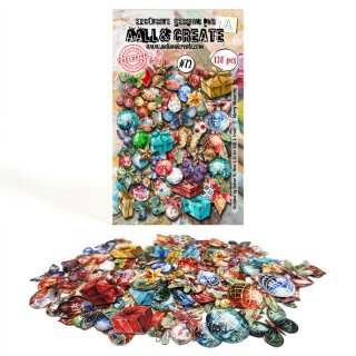 Ephemera Die-Cuts A6 Merry Monarchs