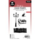Owl Scenery Christmas Essentials Clear Stamp