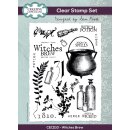Sam Poole Clear Stamp Witches Brew