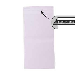 Schutzhüllen für Grusskarten 22x12cm 200Stück