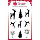 Paintable Baubles Reindeer Fillers Clear Stamps