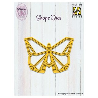 Shape Die Origami Butterfly 73x53mm