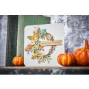 Sizzix Thinlits Die by Tim Holtz Vault Foliage Wreath 14 Dies