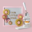 We R Makers • Button Press Puffy Shaker Insert Star 14pcs