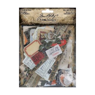 Tim Holtz Halloween Ephemera Pack 123 Stück