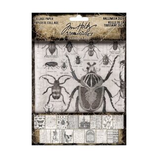 Tim Holtz Halloween Collage Paper
