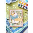 Sizzix Framelits Die w/Stamps by 49 and Market A5 Forever Journal Essentials (17+4pcs)