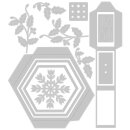Sizzix Thinlits Die by Catherine Pooler Hanging Ornament Box  12pcs