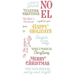 Sizzix Clear Stamps by Catherine Pooler 12 Days of Christmas (30pcs)