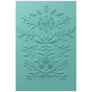 Sizzix 3D Textured Impressions by Catherine Pooler Yuletide