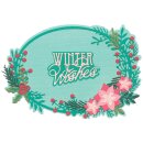 Sizzix Thinlits Die by Jen Long Winter Wishes #2 (14pcs)