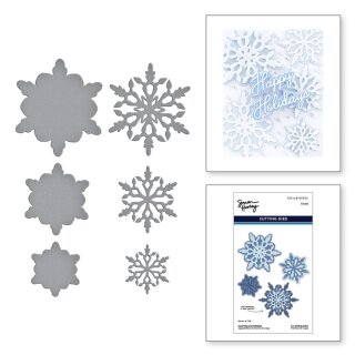 Spellbinders Simon Hurley Layering Snowflakes Etched Dies