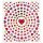 Sticker Herzen 1 Bogen 15x16cm