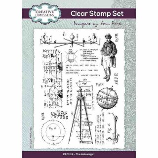 Creative Expressions • Sam Poole The Astrologist  Clear Stamp