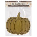 Stamperia MDF Kürbis 12x14cm 1 Set