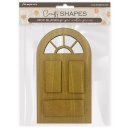 Stamperia MDF Tür 12x14cm 1 Set