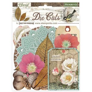 Forest Die Cuts Assorted 41 Stück