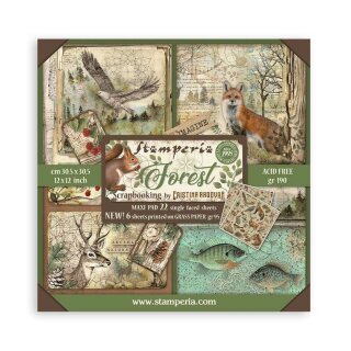 Forest 12x12 Inch Paper Pack Maxi (Single Face)