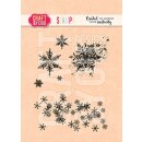 Snowflakes Set Stamps 9x11cm