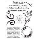 Sizzix Studio Stamps & Stencils Set Create by Cat Kerr