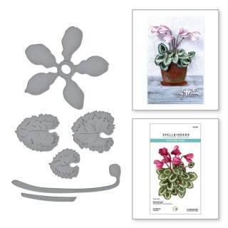 Spellbinders Cyclamen Etched Dies