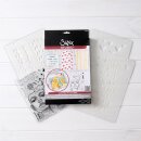 Sizzix Studio Stamps & Stencils Set Possibilitarian by Cat Kerr