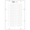 Sizzix Studio Stamps & Stencils Set Possibilitarian by Cat Kerr